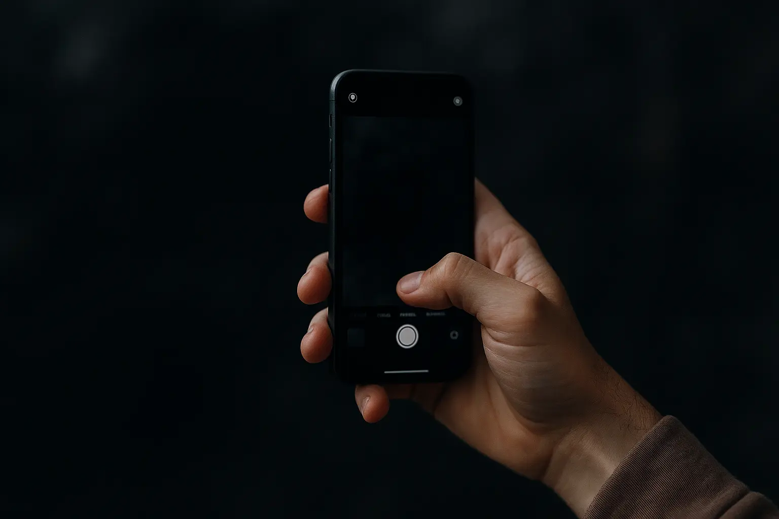 persona fent una foto